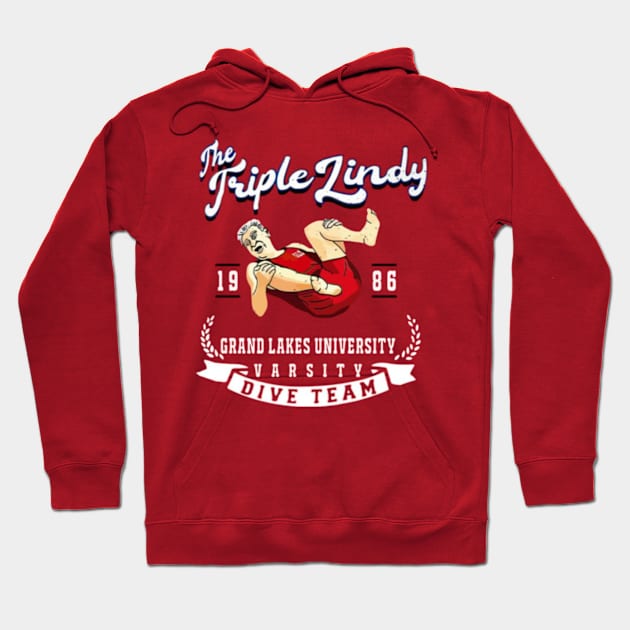 Triple Lindy - rodney dangerfield Hoodie by jordan5L